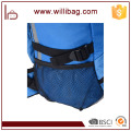 Fashion Blue Reflective Custom Hiking Backpack Travel Bag